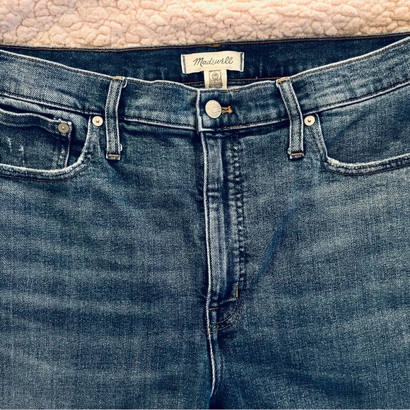 Madewell slim wide-leg crop jeans. Excellent used condition. - Picture 1 of 6